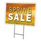 Signmission Spring Sale Yard Sign & Stake outdoor plastic coroplast window, C-1216 Spring Sale C-1216 Spring Sale - alternate 1